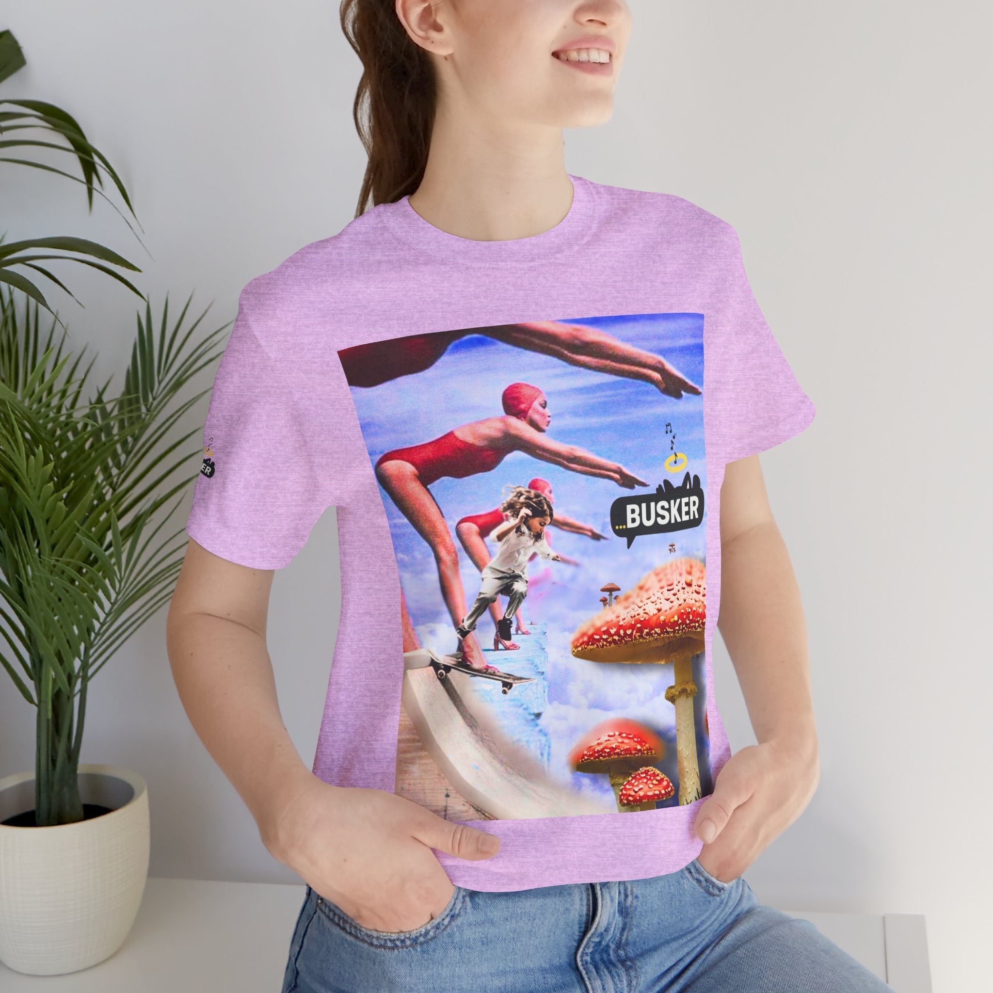 Busker Fun Graphic Tee - Unisex Jersey Short Sleeve