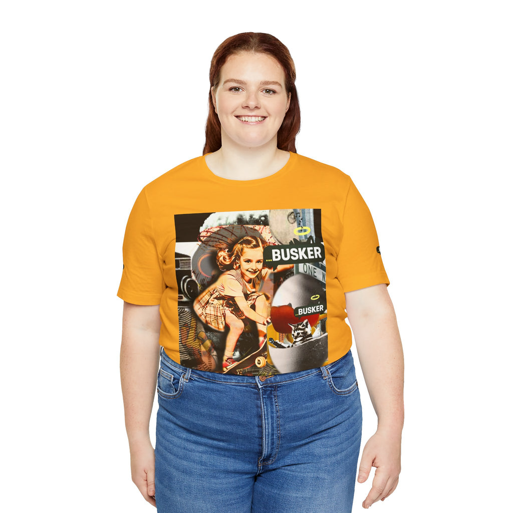 Vintage Skateboarding Graphic Tee - Streetwear for Creative Souls