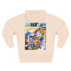 Three-Panel Fleece Hoodie