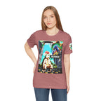 Street Art Busker Tee - Unisex Graphic Short Sleeve Shirt