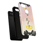 Cute Animal Phone Case, Tough Phone Cover for Pet Lovers, Gifts for Birthdays, Holidays, Music Lovers, Fun Tech Accessories