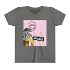 Busker Youth Tee, Fun Kids Shirt, Music Lover Gift, Summer Outfit, Creative Kids Clothing, Unique Graphic Tee