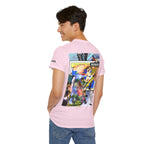 Cool Graphic Unisex Heavy Cotton Tee - 'Busker' Design