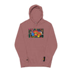 Vibrant Floral Embroidered Hoodie, Cozy Sweatshirt, Casual Wear, Unique Gift, Spring Fashion, Street Style