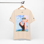 Busker Vibe Unisex Jersey Tee – Colorful Artistic Design for Summer Fun