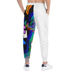 Vibrant Artistic Joggers, Comfortable Athleisure Pants for Artists, Festival Wear, Street Style, Gift for Creative Souls