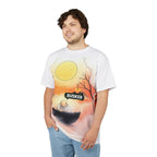 Artistic Unisex Tee, Musician Gift, Summer Vibes Shirt, Street Performer Apparel, Unique Graphic T-Shirt