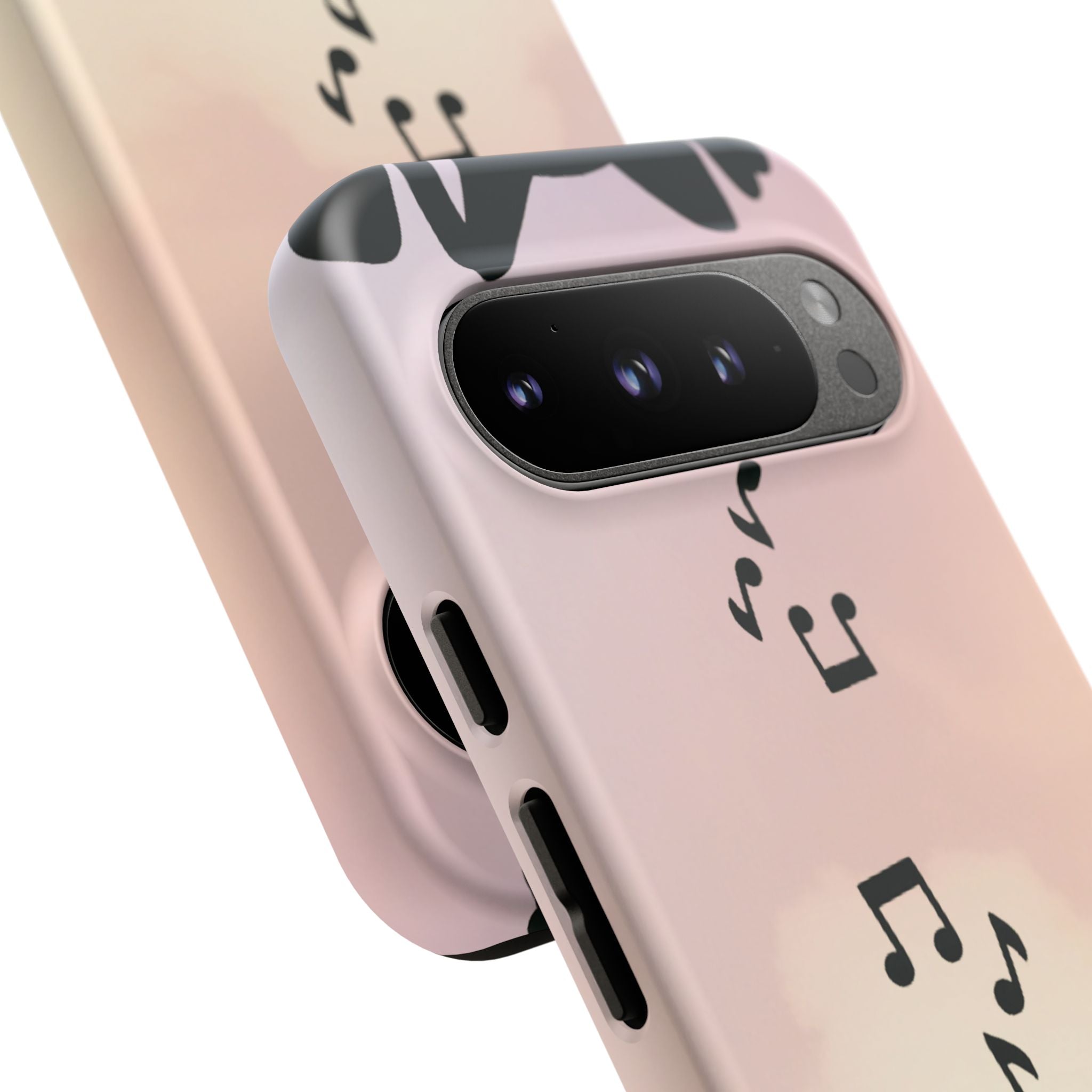 Cute Animal Phone Case, Tough Phone Cover for Pet Lovers, Gifts for Birthdays, Holidays, Music Lovers, Fun Tech Accessories