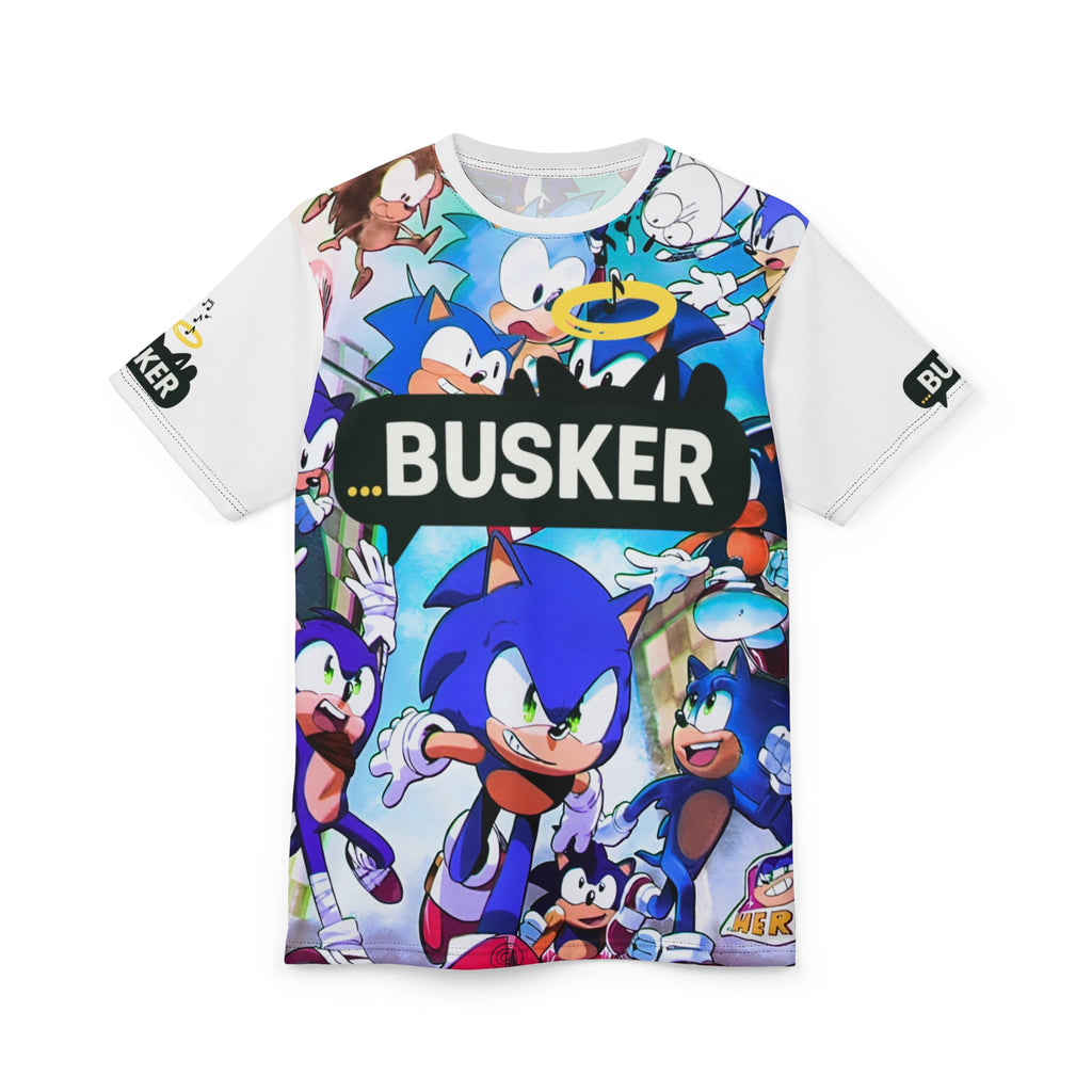 Sonic the Hedgehog Unisex Tee, Retro Video Game Shirt, Gamer Gift, Fun Casual Wear, Cartoon Fan Apparel