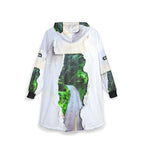 Cozy Nature-Inspired Unisex Hooded Blanket, Ideal for Camping, Gift for Friends, Perfect for Travel, Nature Lovers