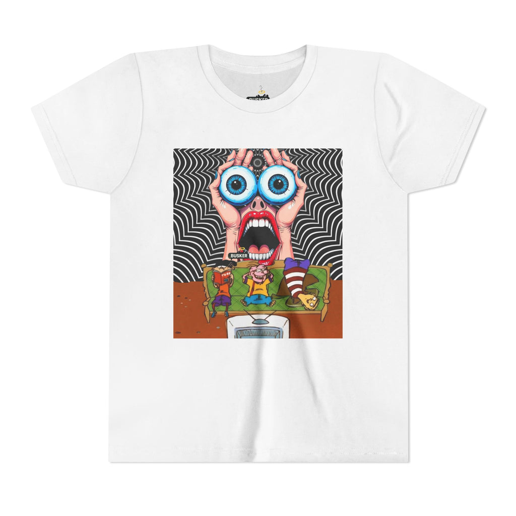 Graphic Youth Tee - Colorful Fun Shirt for Kids, Party T-Shirt, Gift for Youngsters, Trendy Youth Apparel, Art-Inspired Clothing