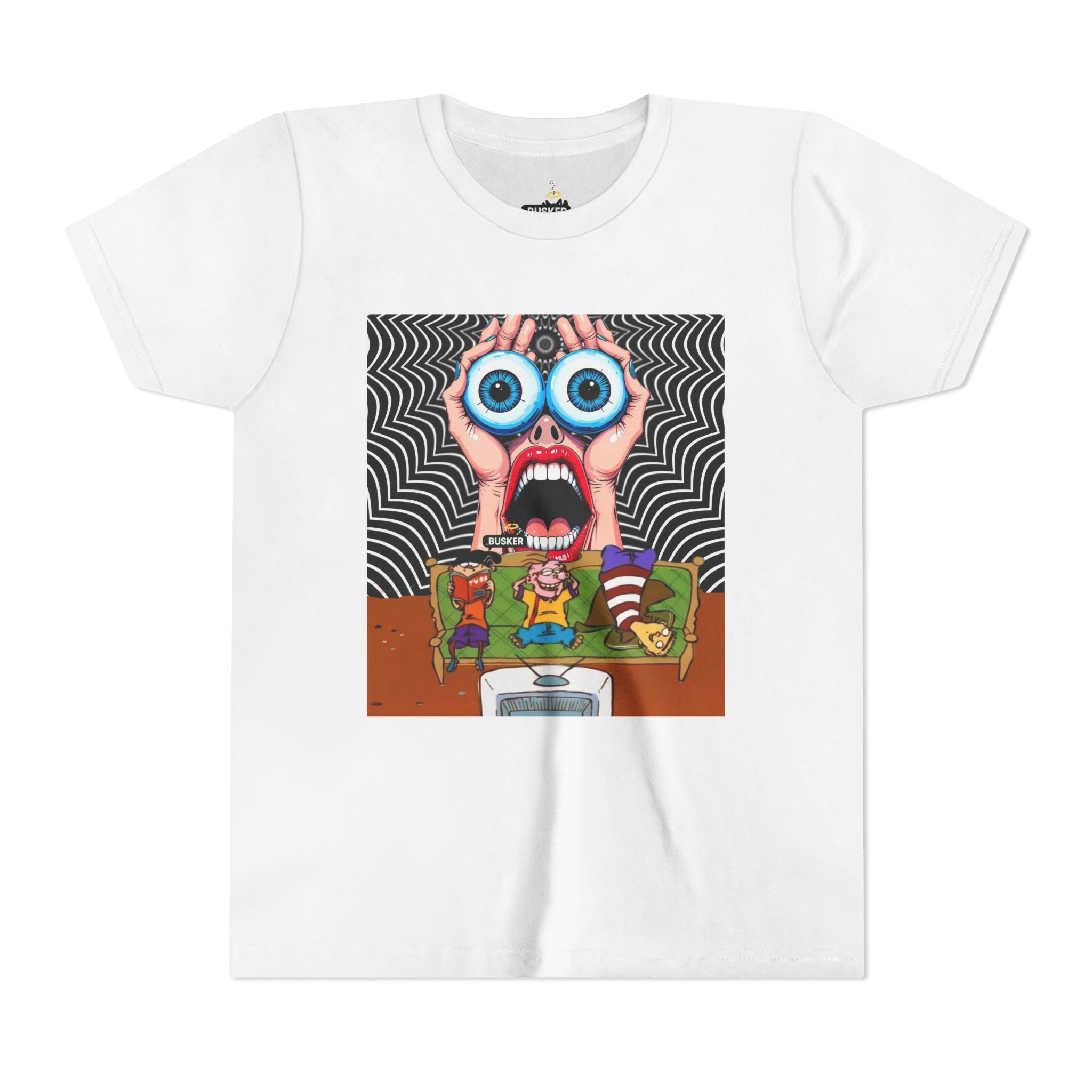 Graphic Youth Tee - Colorful Fun Shirt for Kids, Party T-Shirt, Gift for Youngsters, Trendy Youth Apparel, Art-Inspired Clothing