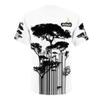 Stylish Nature-Inspired Unisex Tee, AOP T-Shirt for Outdoorsy People, Tree Lover Gift, Casual Streetwear, Eco-Friendly Fashion