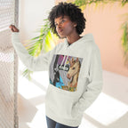 Whimsical Art Hoodie, Funny Graphic Sweatshirt, Unique Animal Designs, Cozy Gift for Kids & Teens, Perfect for Festivals & Casual Wear