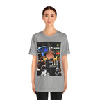 Creative Unisex Graphic Tee - 'I Don't Think' Busker Design