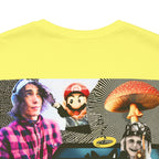 Busker Vibe Unisex Tee - Music & Art Collage Design