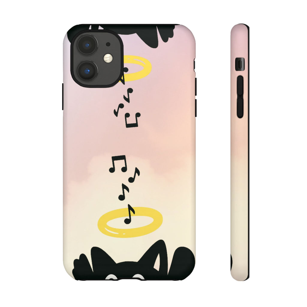 Cute Animal Phone Case, Tough Phone Cover for Pet Lovers, Gifts for Birthdays, Holidays, Music Lovers, Fun Tech Accessories