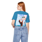 Busker Vibe Unisex Jersey Tee – Colorful Artistic Design for Summer Fun