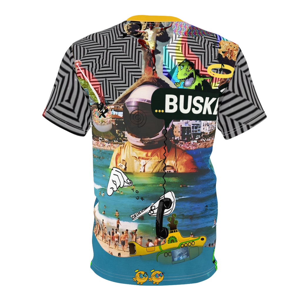 Astronaut Beach Vibes Tee, Unisex Graphic T-Shirt, Summer Fashion, Unique Streetwear, Fun Gift for Space Lovers and Beachgoers