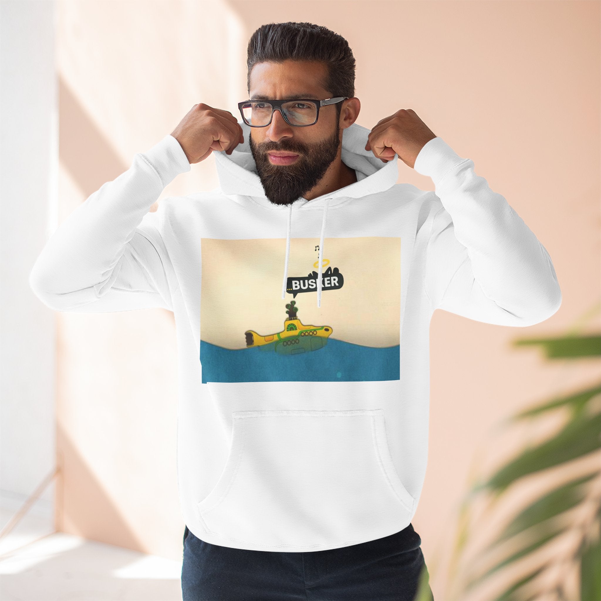 Lively Busker Hoodie - Cozy Fleece Pullover, Perfect for Music Lovers & Festivals, Ideal Gift for Birthdays, Thanksgiving & Holidays