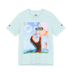 Busker Vibe Unisex Jersey Tee – Colorful Artistic Design for Summer Fun