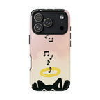 Cute Animal Phone Case, Tough Phone Cover for Pet Lovers, Gifts for Birthdays, Holidays, Music Lovers, Fun Tech Accessories