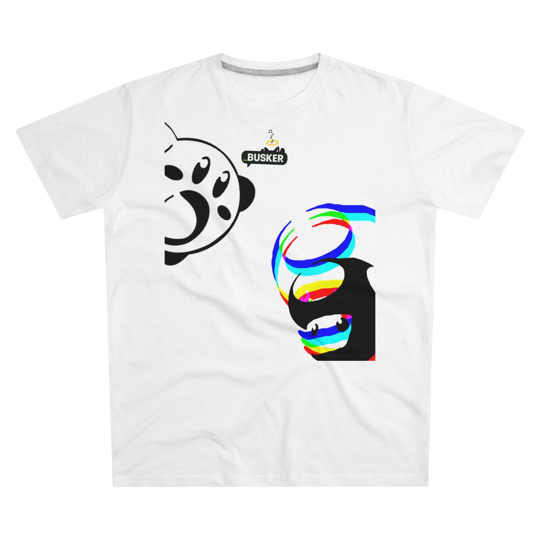 Vibrant Graphic Tee for Men, Casual Wear, Gift for Him, Colorful Tee, Unique Men's Fashion, Fun and Trendy Shirt