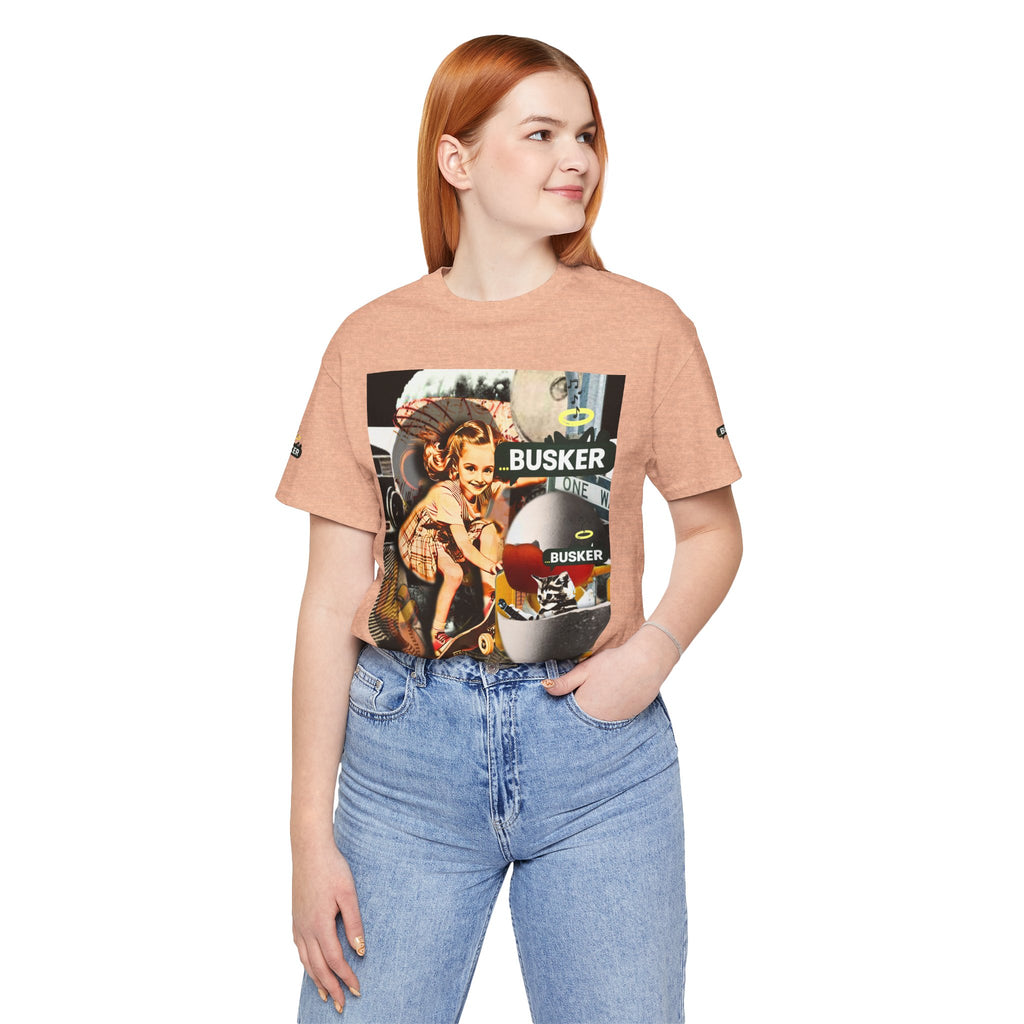 Vintage Skateboarding Graphic Tee - Streetwear for Creative Souls