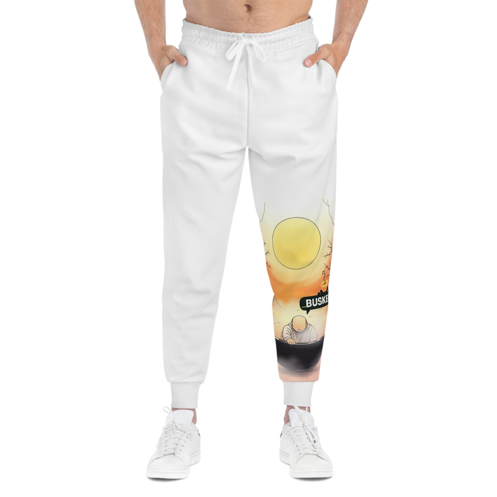 Busker Sunset Athletic Joggers, Relaxed Fit Joggers, Adjustable Joggers for Men and Women, Travel Joggers, Gift for Musicians, Outdoor [...]