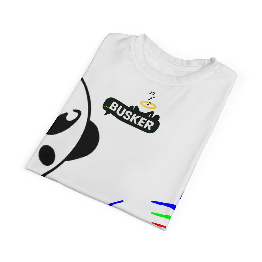 Rainbow Panda Unisex Tee, Fun Graphic T-Shirt for Animal Lovers, Stylish Casual Wear, Perfect Gift for Friends, Summer Fashion
