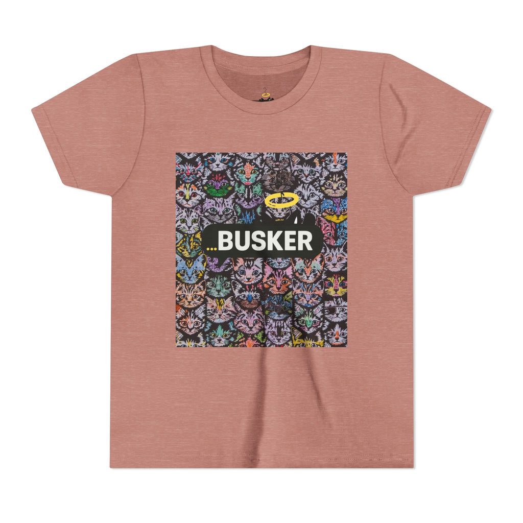 Colorful Youth Short Sleeve Tee, Fun Summer Shirt, Trendy Kids Clothing, Gift for Young Musicians, Cool Casual Wear, Birthday Present