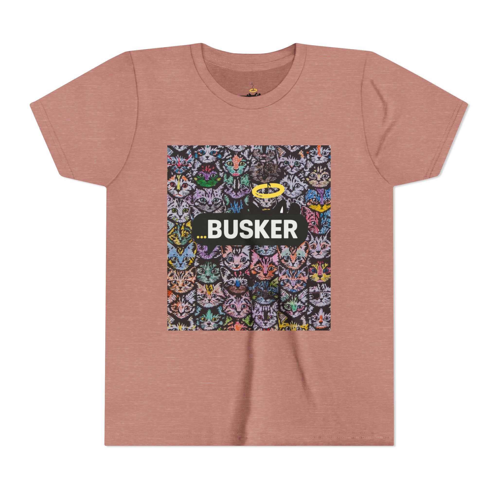 Colorful Youth Short Sleeve Tee, Fun Summer Shirt, Trendy Kids Clothing, Gift for Young Musicians, Cool Casual Wear, Birthday Present