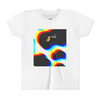 Youth Short Sleeve Tee with Colorful Design, Playful T-Shirt for Kids, Fun Gift for Birthdays, Trendy Casual Wear, Summer Fashion