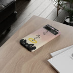 Cute Animal Phone Case, Tough Phone Cover for Pet Lovers, Gifts for Birthdays, Holidays, Music Lovers, Fun Tech Accessories