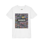 Colorful Youth Short Sleeve Tee, Fun Summer Shirt, Trendy Kids Clothing, Gift for Young Musicians, Cool Casual Wear, Birthday Present