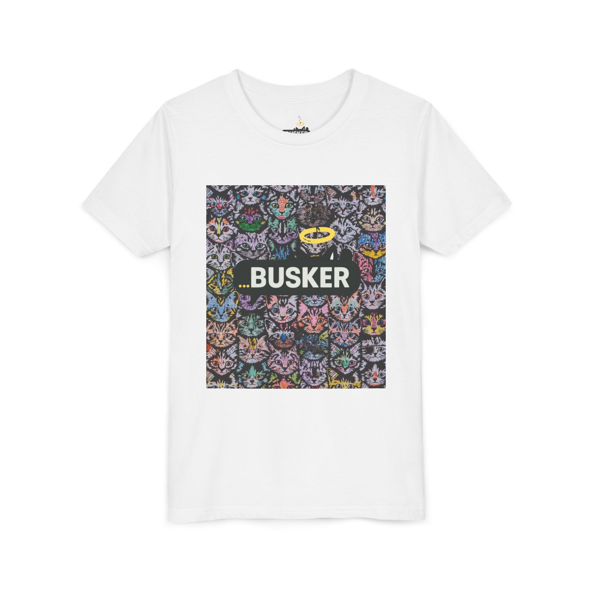 Colorful Youth Short Sleeve Tee, Fun Summer Shirt, Trendy Kids Clothing, Gift for Young Musicians, Cool Casual Wear, Birthday Present