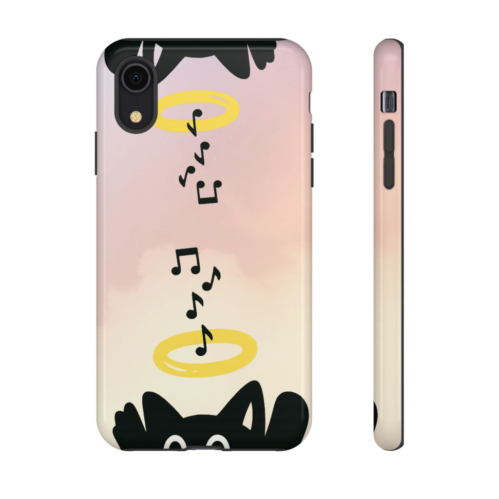 Cute Animal Phone Case, Tough Phone Cover for Pet Lovers, Gifts for Birthdays, Holidays, Music Lovers, Fun Tech Accessories