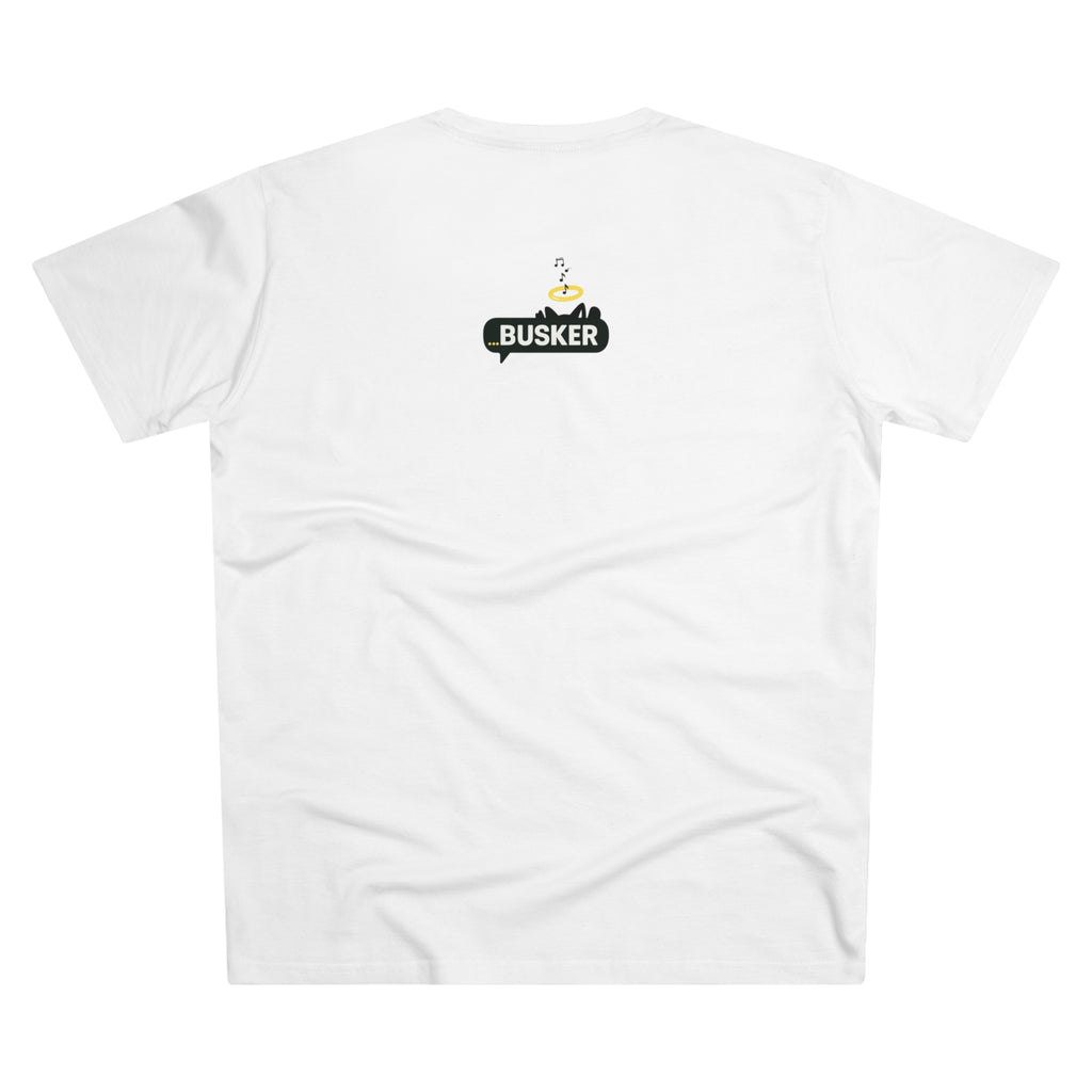 Modern-fit Graphic Tee, Retro Art T-Shirt, Fun Men’s Apparel, Unique Casual Top, Gift for Creative Souls, Summer Style