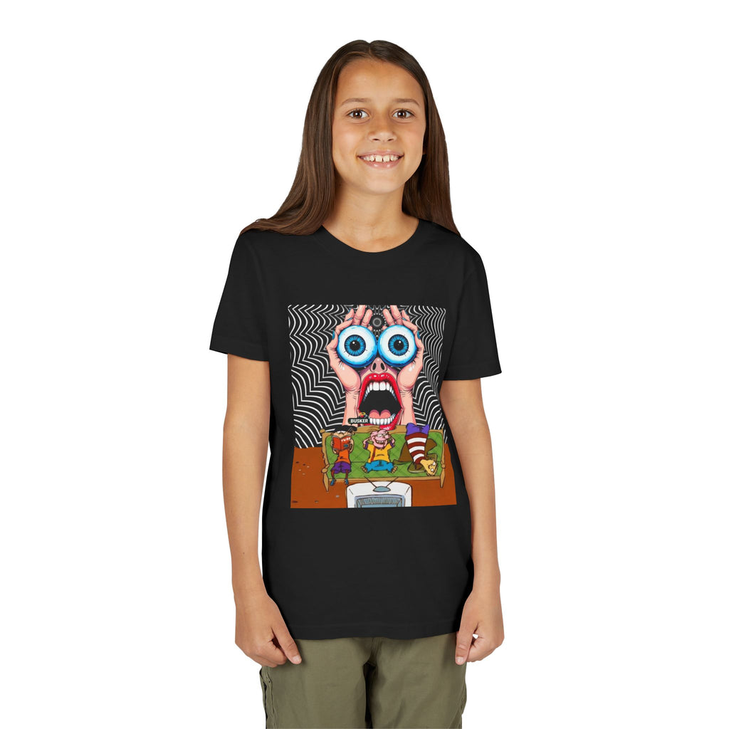 Youth Graphic Tee, Fun and Quirky Design for Creative Kids, Perfect for Birthdays, Everyday Wear, or Art Lovers