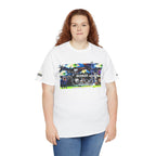 Busker Graphic Tee — Vintage Street Music Poster T‑Shirt