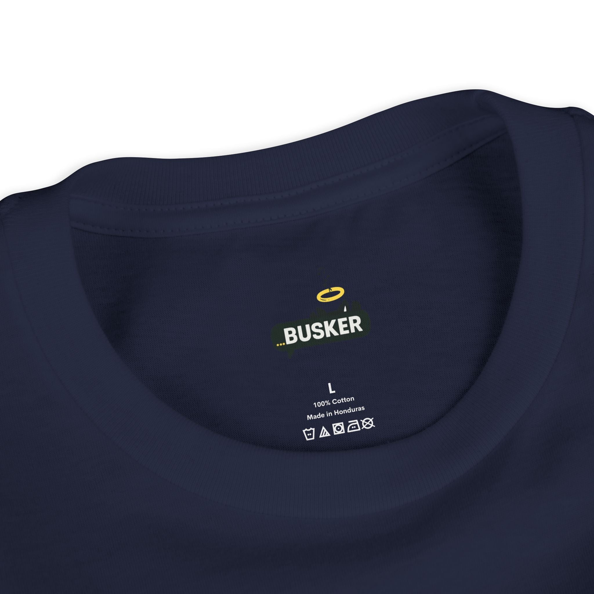 Youth Graphic Tee with Fun 'Busker' Design, Cool Summer Shirt, Gifts for Kids, Festival Attire, Trendy Youthwear