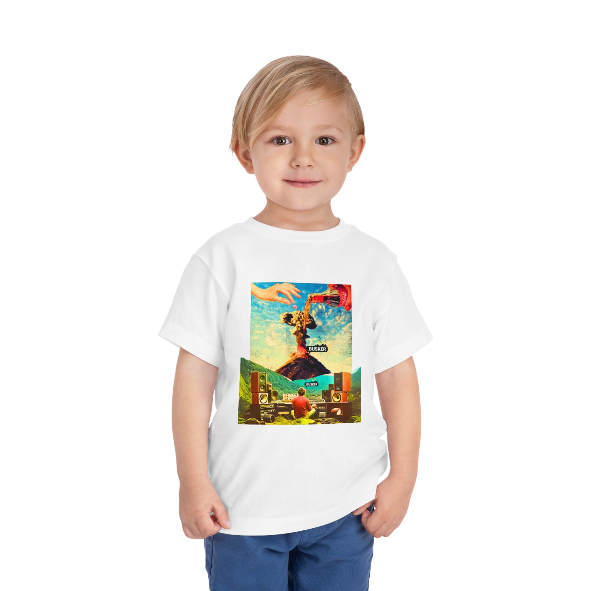Vibrant Toddler Tee, Fun Children’s T-Shirt, Playful Short Sleeve Shirt, Cute Graphic Tee for Kids, Perfect Birthday Gift, Everyday Wear
