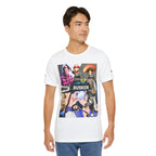 Busker Vibe Unisex Tee - Music & Art Collage Design