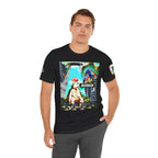 Street Art Busker Tee - Unisex Graphic Short Sleeve Shirt