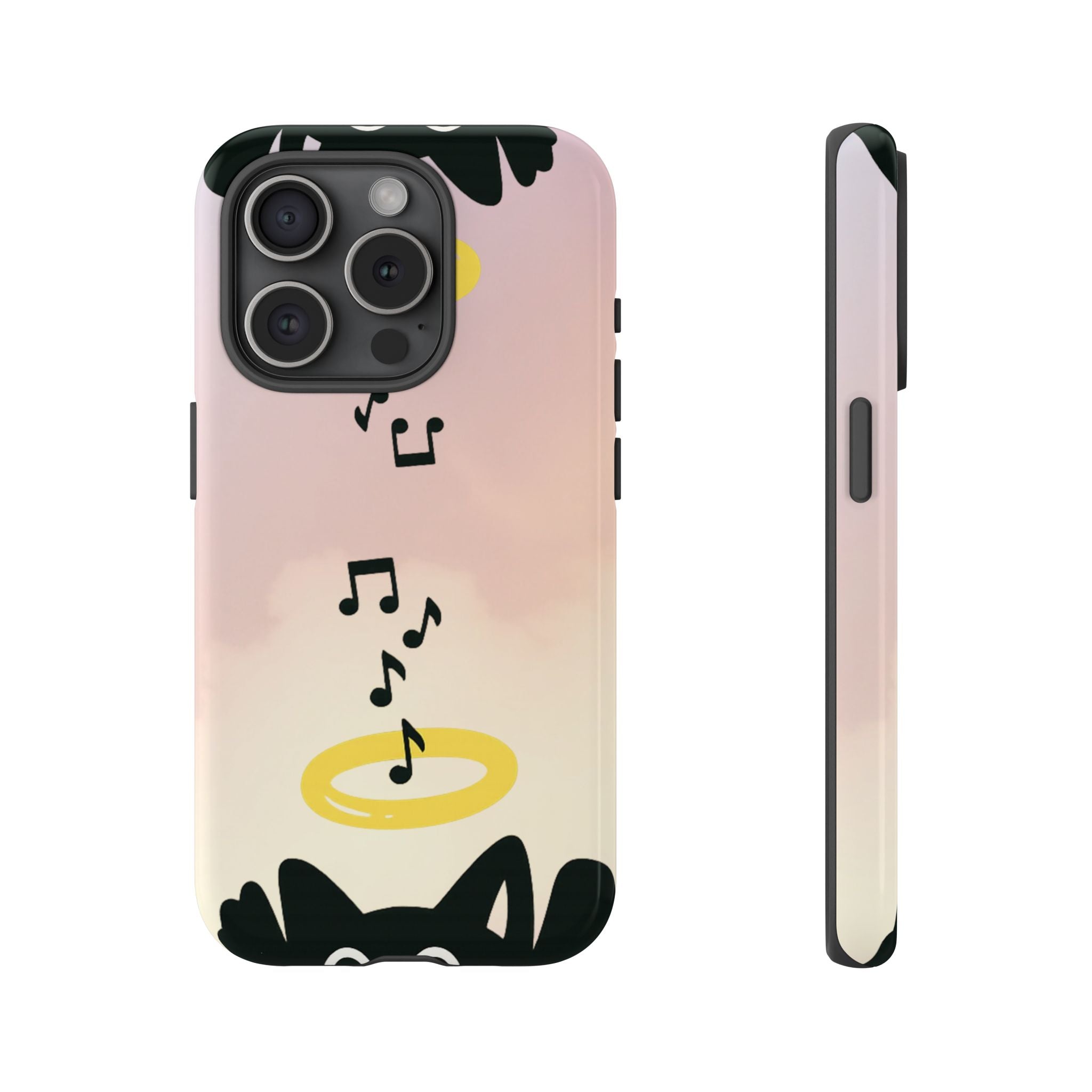 Cute Animal Phone Case, Tough Phone Cover for Pet Lovers, Gifts for Birthdays, Holidays, Music Lovers, Fun Tech Accessories
