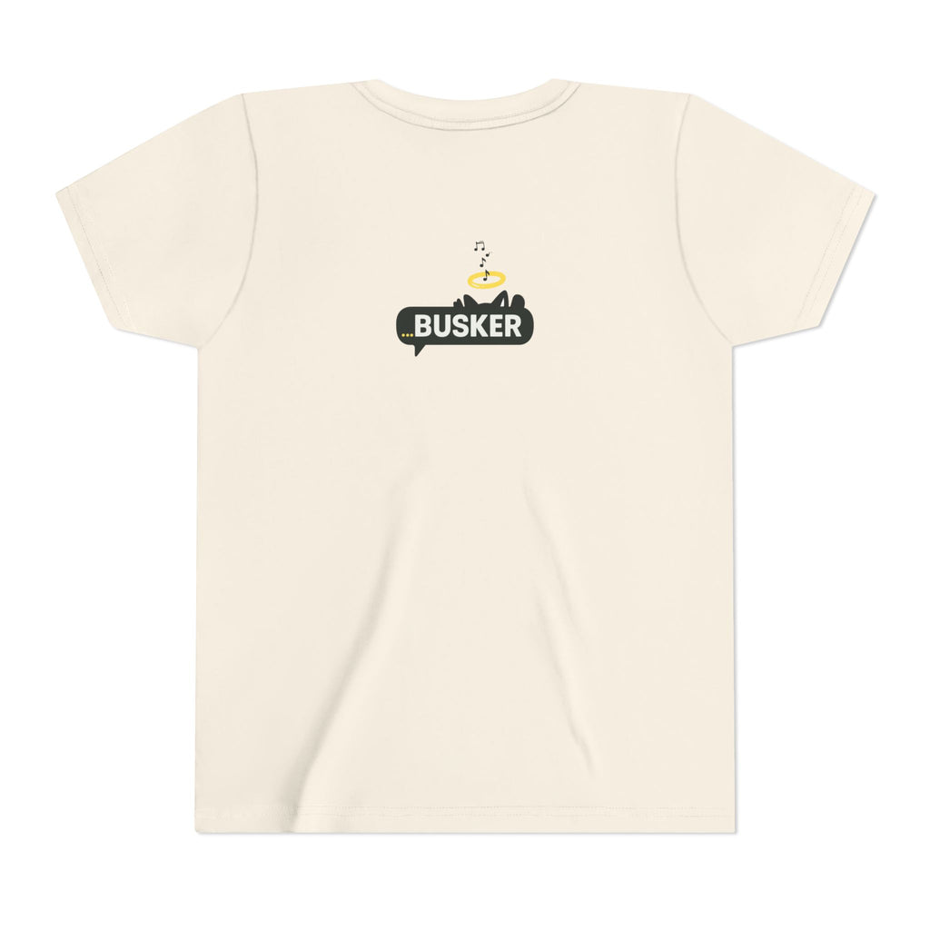 Youth Graphic Tee, Unisex T-Shirt for Kids, Cool Streetwear, Music Lover Apparel, Gift for Young Creatives, Trendy Summer Wear