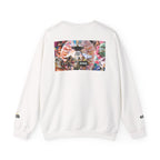 Colorful Unisex Crewneck Sweatshirt - Artistic & Cozy Statement Piece