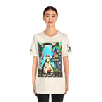 Street Art Busker Tee - Unisex Graphic Short Sleeve Shirt
