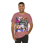 Busker Vibe Unisex Tee - Music & Art Collage Design