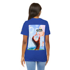 Busker Vibe Unisex Jersey Tee – Colorful Artistic Design for Summer Fun